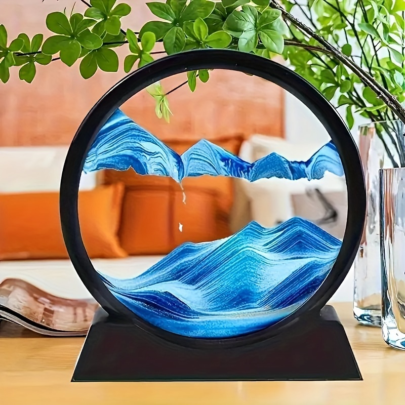 Sand Art Picture - 12인치 3D 모래시계 퀵샌드 무빙 샌드