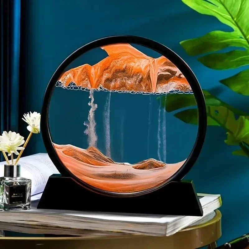 Sand Art Picture - 흐르는 모래시계 모래 예술 그림 유리