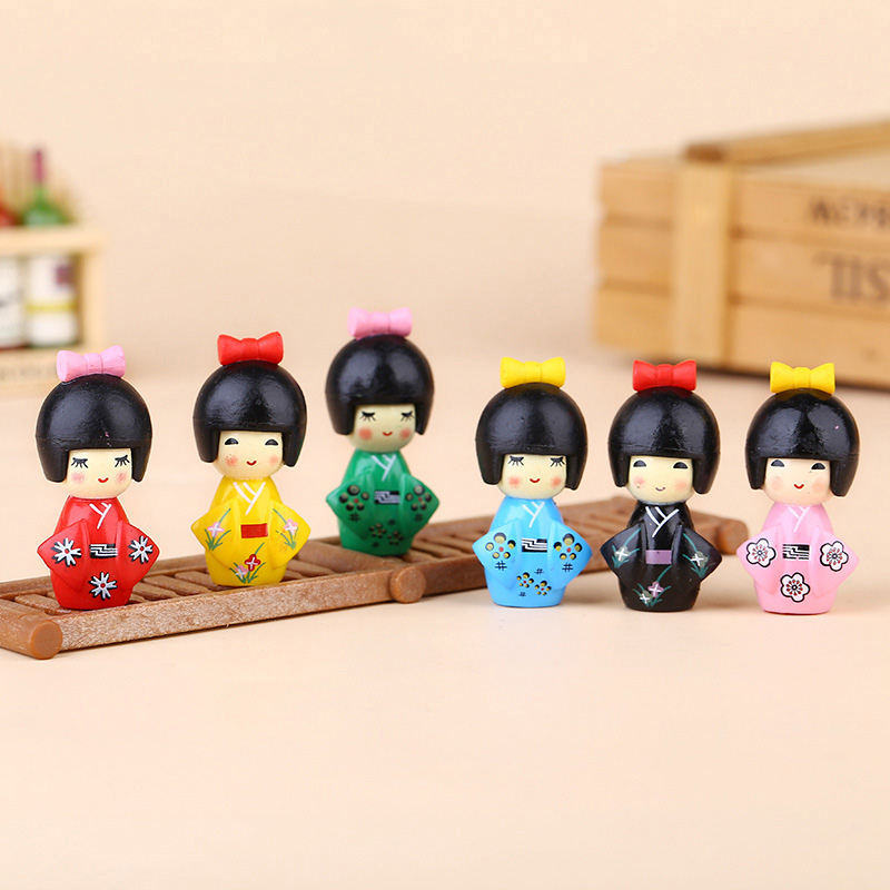 Home Decor Ikea - 새로운 일본 귀여운 소녀 피규어 분재