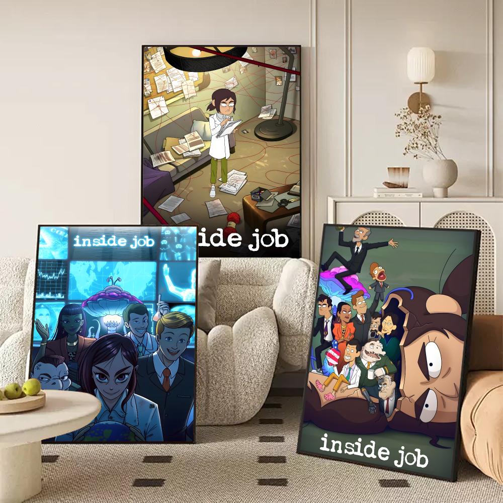 만화 애니메이션 I-인사이드 조브 포스터 가정용 침실  - Home Decor Jobs 리뷰 및 가격