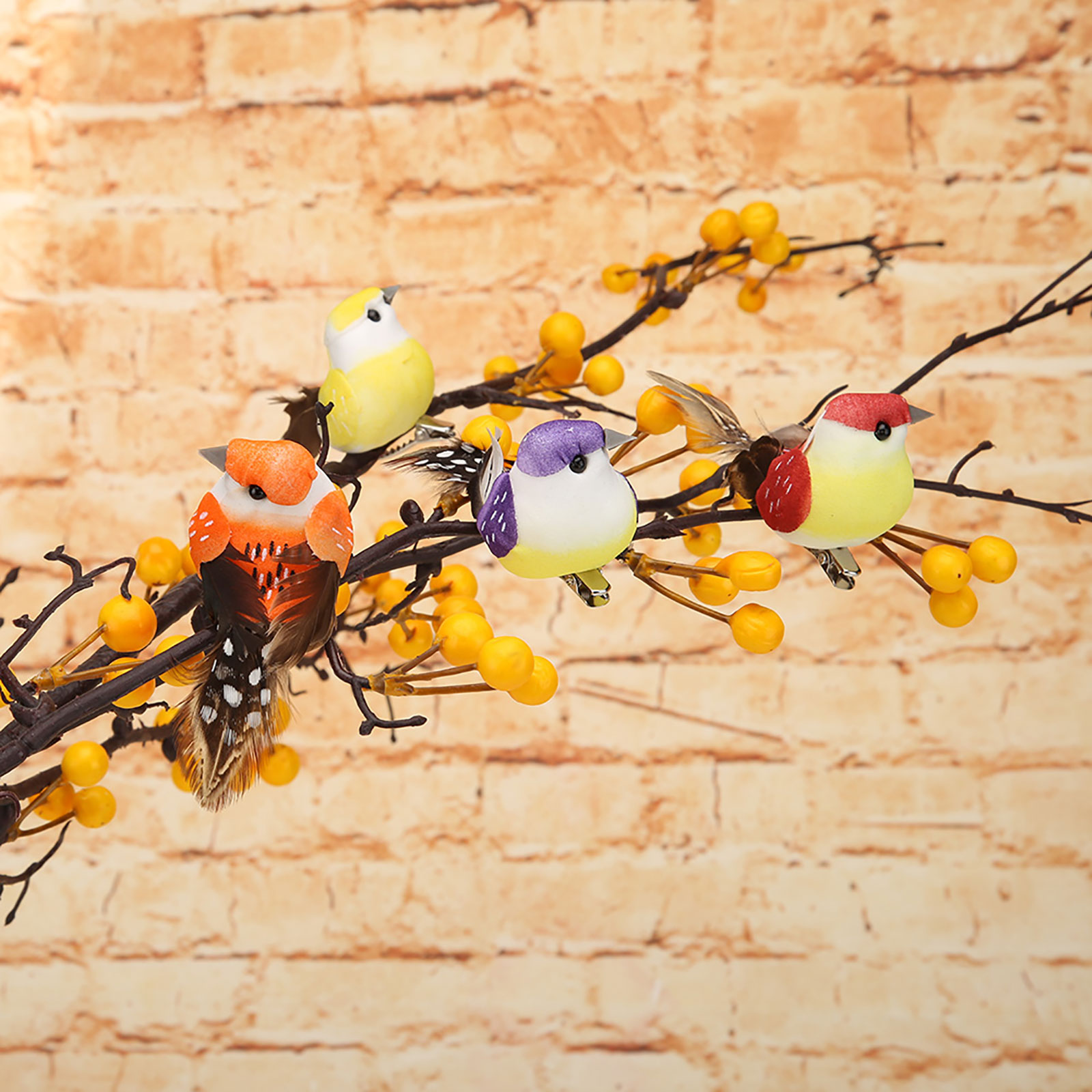12pcs 세트 인공 조류 가짜 거품 동물 시뮬레이션  - Home Decor Ikea 리뷰 및 가격