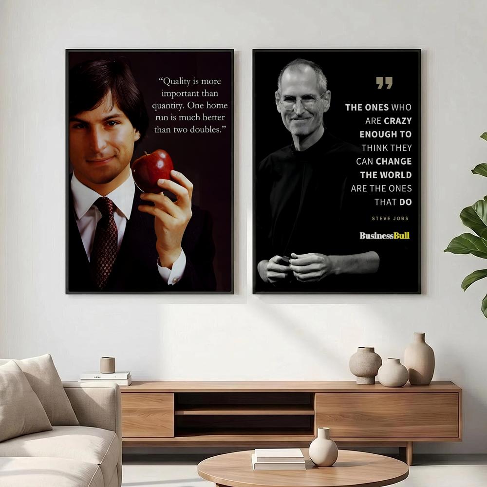 패턴 S-스티브 J-Jobs Q-quotes 포스터 H - Home Decor Jobs 리뷰 및 가격