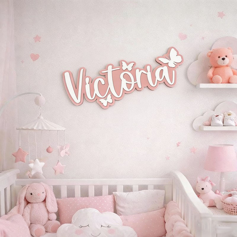 1Pc 사용자 정의 만화 나비 이름 나무 이름표, 홈  - Home Decor For Birthday 리뷰 및 가격