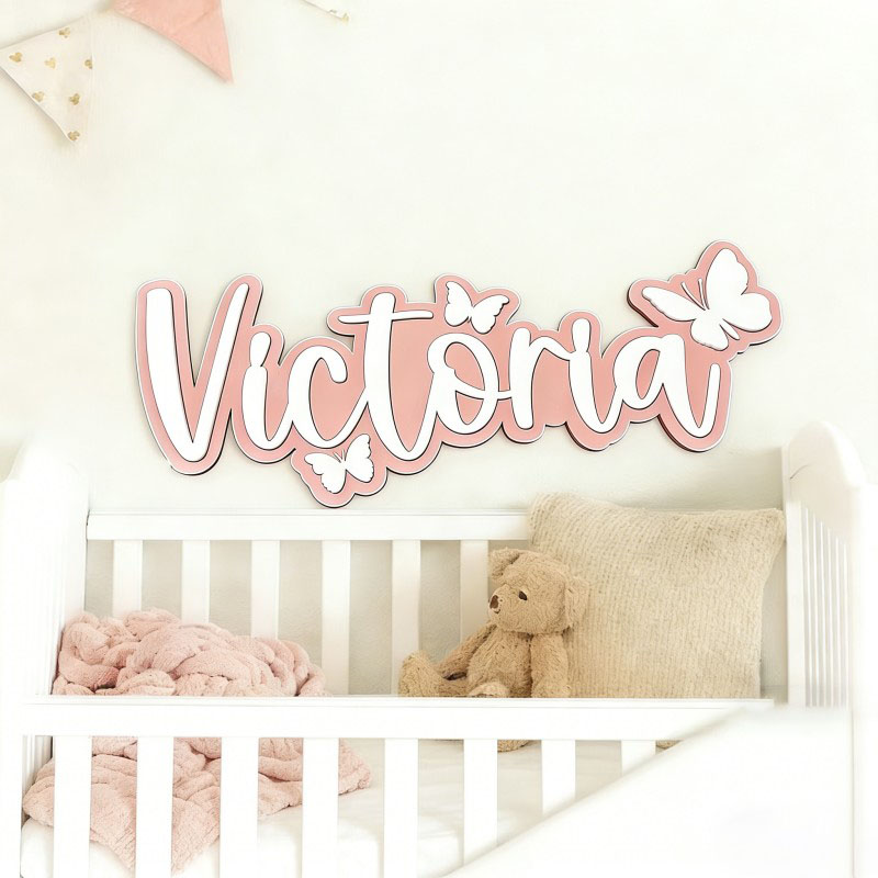 1Pc 사용자 정의 만화 나비 이름 나무 이름표, 홈  - Home Decor For Birthday 리뷰 및 가격