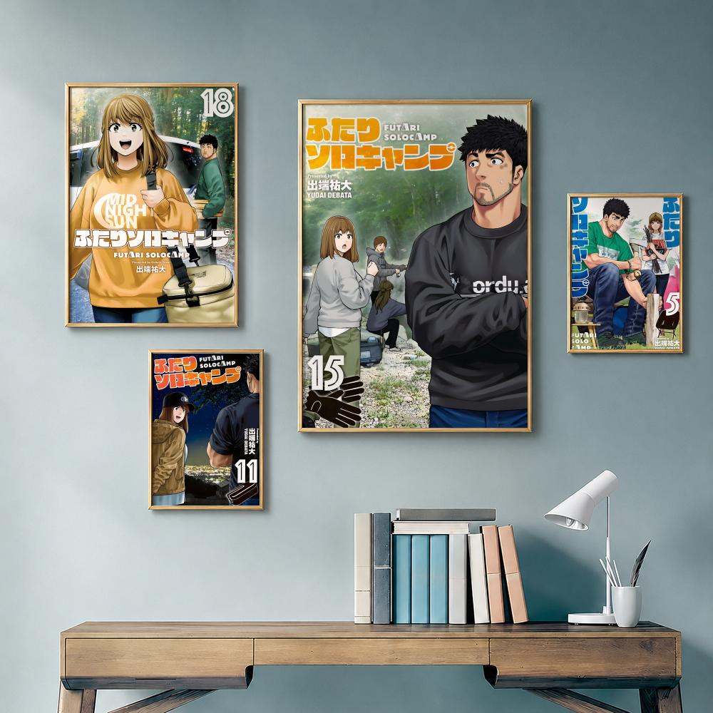 인기 애니메이션 S-Solo 캠핑 포 포 포스터 빈티지 - Home Decor Solo 리뷰 및 가격