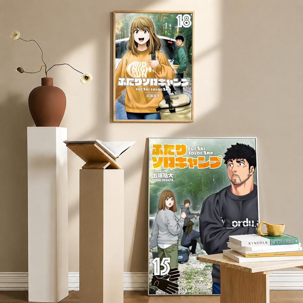 인기 애니메이션 S-Solo 캠핑 포 포 포스터 빈티지 - Home Decor Solo 리뷰 및 가격