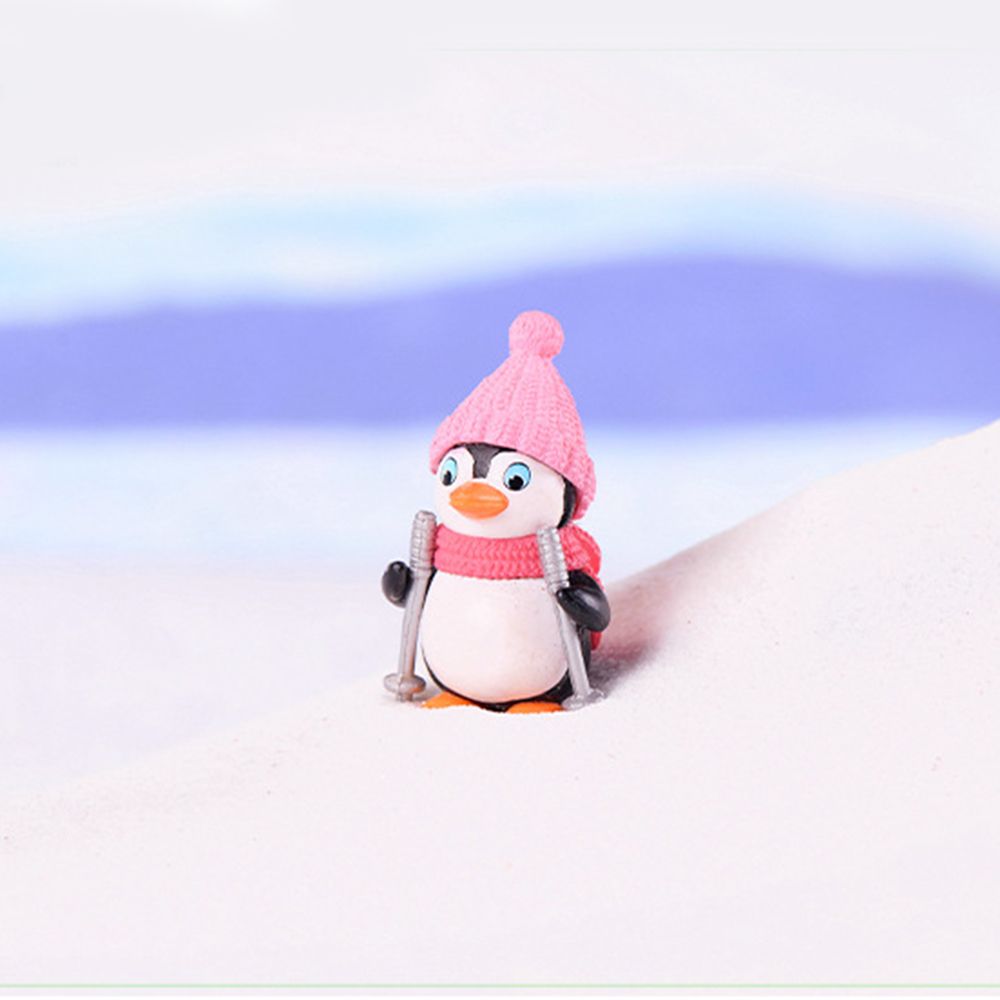 4Pcs 귀여운 만화 펭귄 캐릭터 장난감 Playset - Home Decor Ikea 리뷰 및 가격