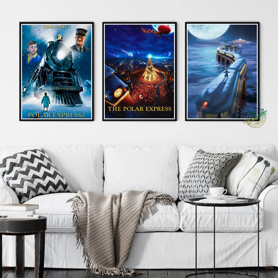 폴라 익스프레스 MoviePoster 벽 아트 스티커  - Home Decor Express 리뷰 및 가격