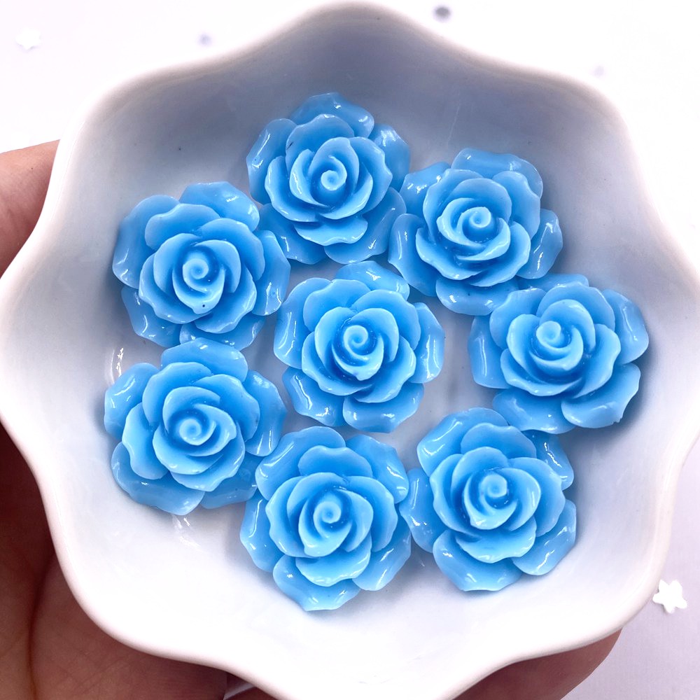 20mm 수지 반짝 이는 장미 Flatback 꽃 돌  - Home Decor Ikea 리뷰 및 가격