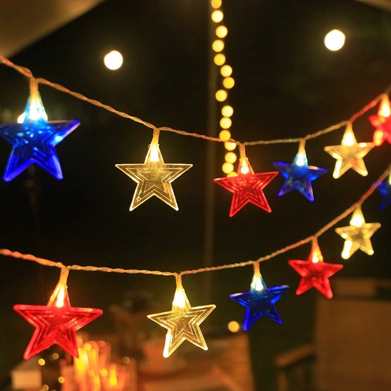 3색 스타 LED 스트링 조명 따뜻한 흰색 요정 조명  - Fairy Lights Bedroom 리뷰 및 가격