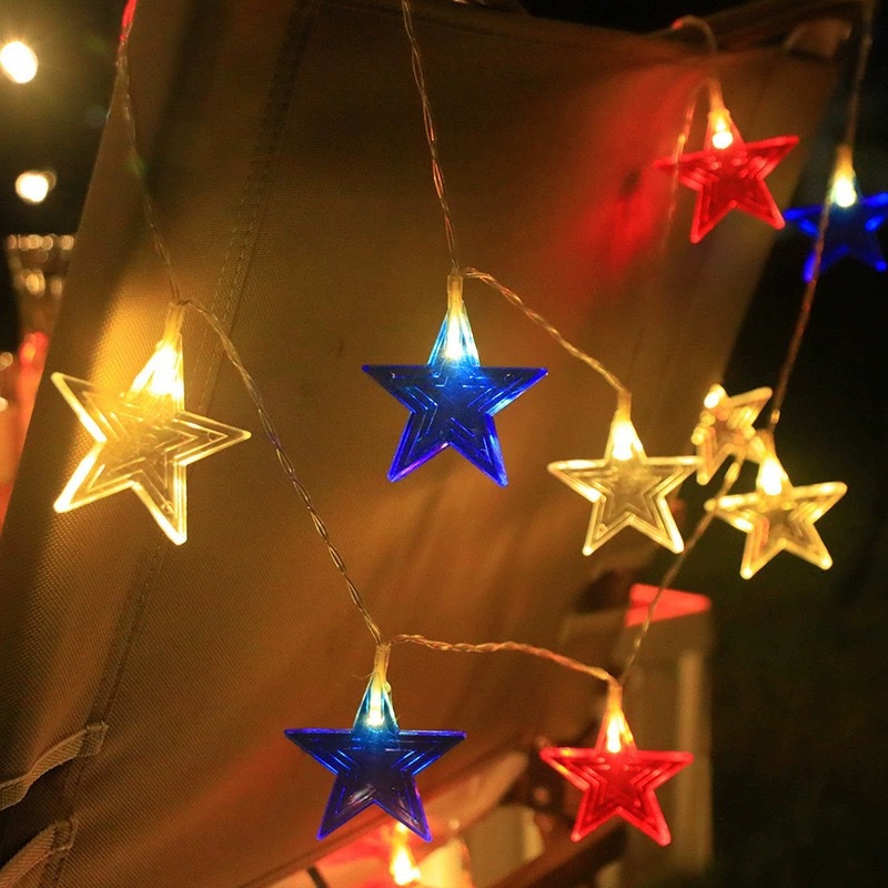 3색 스타 LED 스트링 조명 따뜻한 흰색 요정 조명  - Fairy Lights Bedroom 리뷰 및 가격