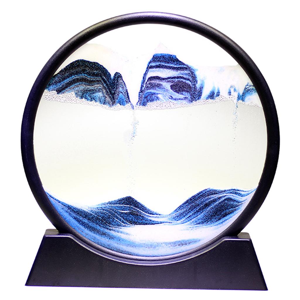 움직이는 모래 예술 그림 퀵샌드 페인팅 흐르는 원형 다 - Sand Art Picture 리뷰 및 가격