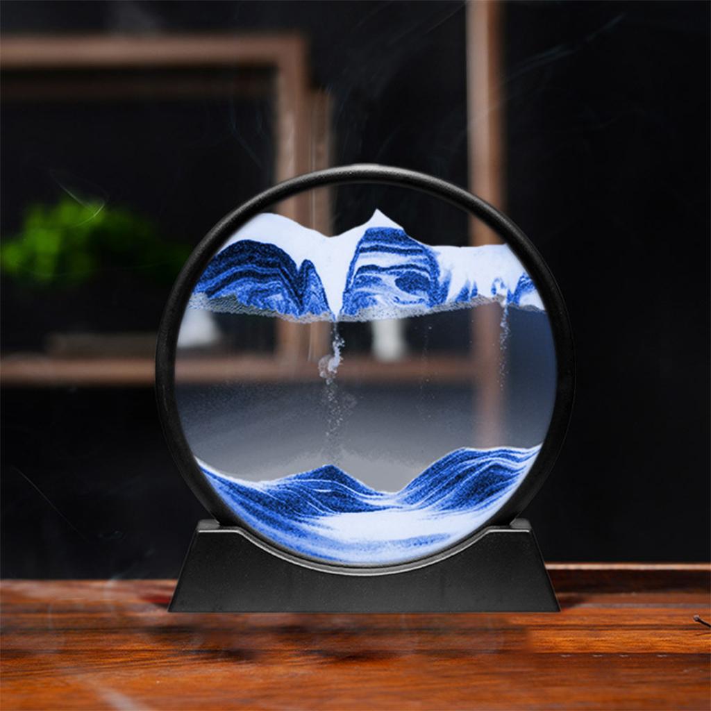 움직이는 모래 예술 그림 퀵샌드 페인팅 흐르는 원형 다 - Sand Art Picture 리뷰 및 가격