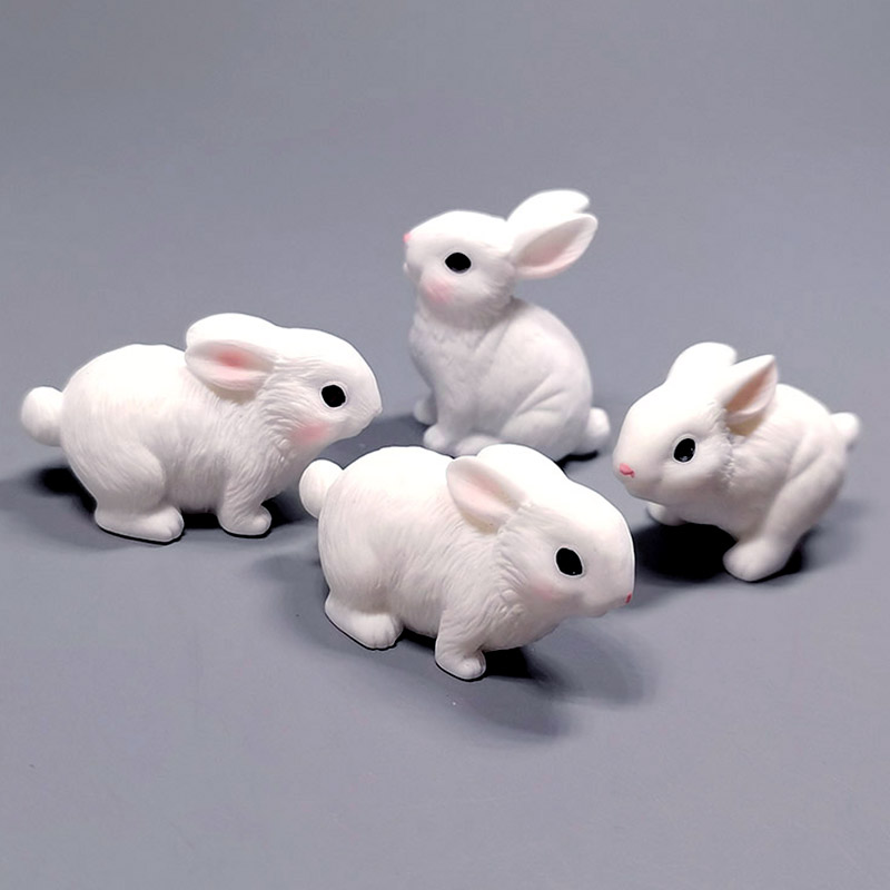 인공 흰 토끼 부활절 장식 시뮬레이션 작은 토끼 요정  - Home Decor Ikea 리뷰 및 가격