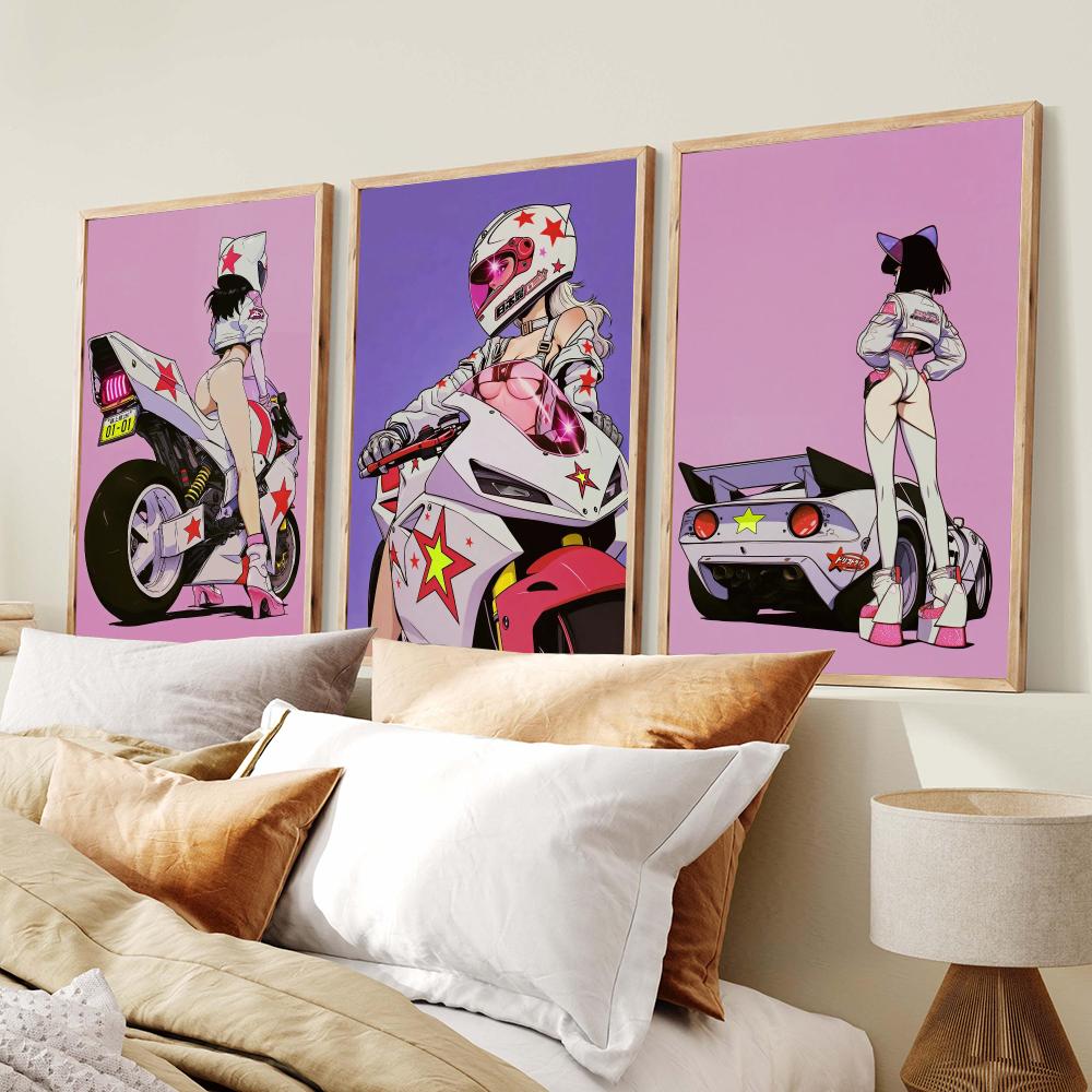 Japandi 스타일 은빛 밝은 색상 포스터 미적 벽  - Home Decor Japandi Style 리뷰 및 가격
