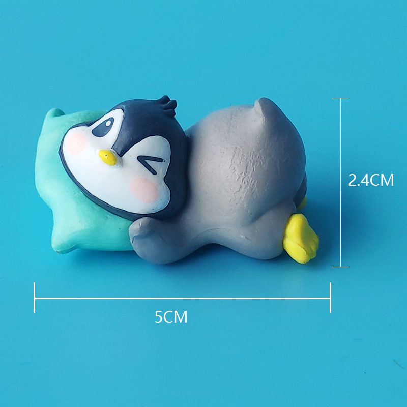 6 Pcs 만화 귀여운 펭귄 아기 동물 모델 크리 에이 - Home Decor Ikea 리뷰 및 가격