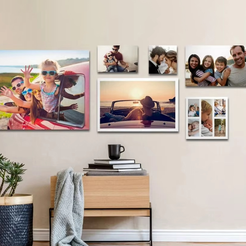 맞춤형 프레임리스 사진 캔버스 인쇄, 원하는 사진 인쇄 - Home Decor On Wall 리뷰 및 가격