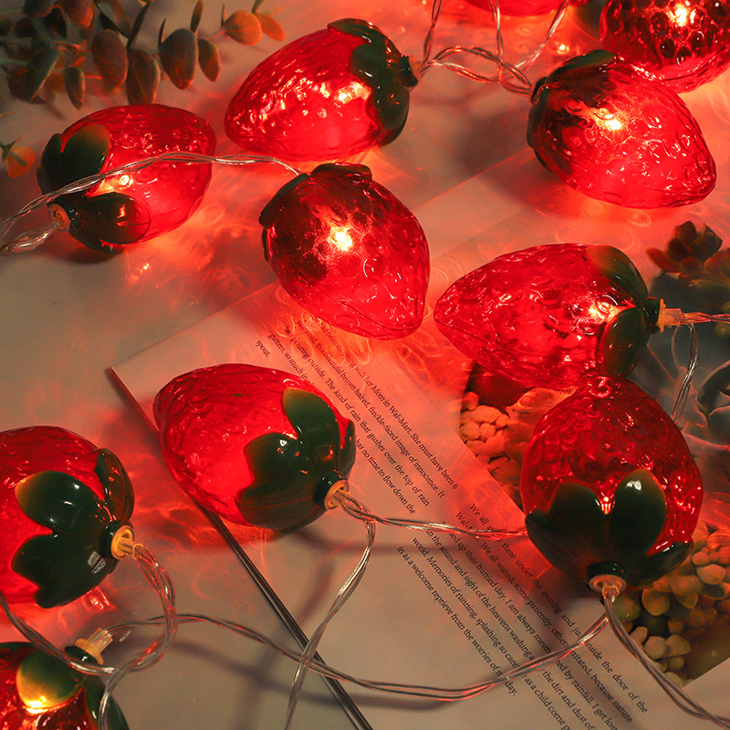 과일 딸기 테마 1.5m 10LED 요정 문자열 빛 정 - Fairy Lights Bedroom 리뷰 및 가격