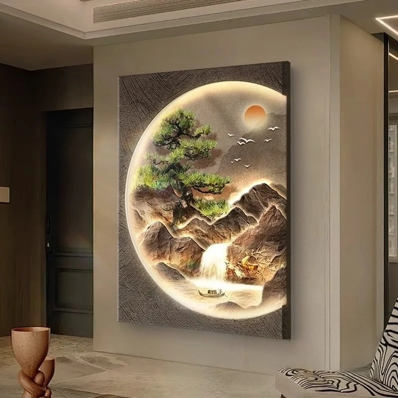 홈 데코 아이템 램프가 있는 장식 그림 방 장식 포스터 - Sand Art Picture 리뷰 및 가격