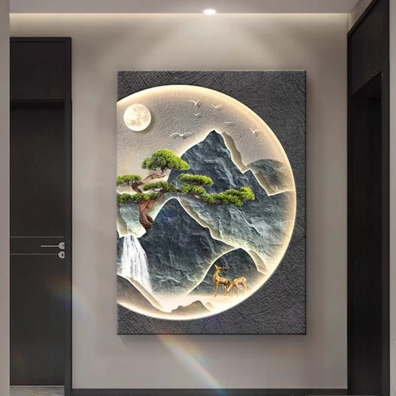 홈 데코 아이템 램프가 있는 장식 그림 방 장식 포스터 - Sand Art Picture 리뷰 및 가격