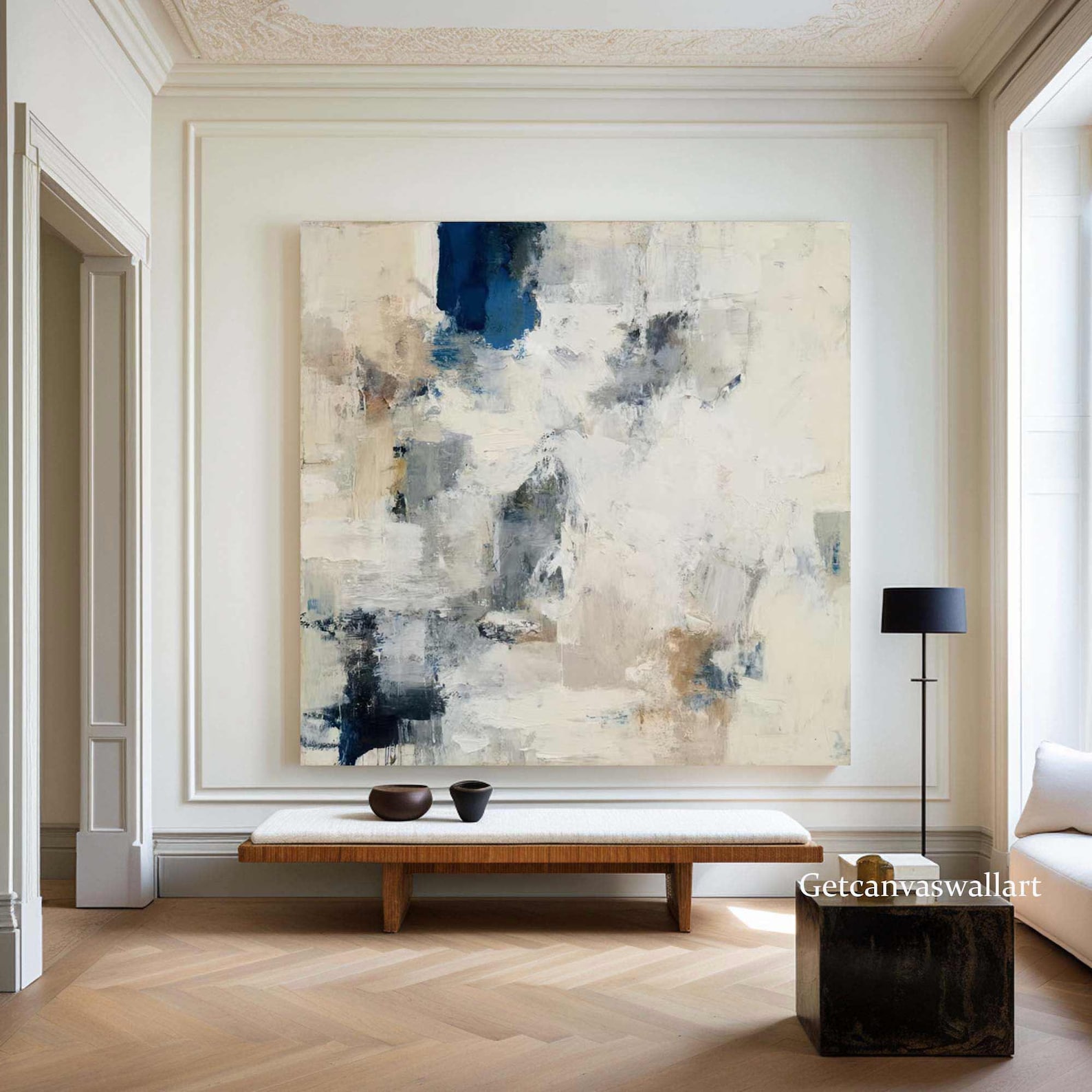 메헤미오 대형 재팬디 스타일 추상 수작업 유화 텍스처드 - Home Decor Japandi Style 리뷰 및 가격