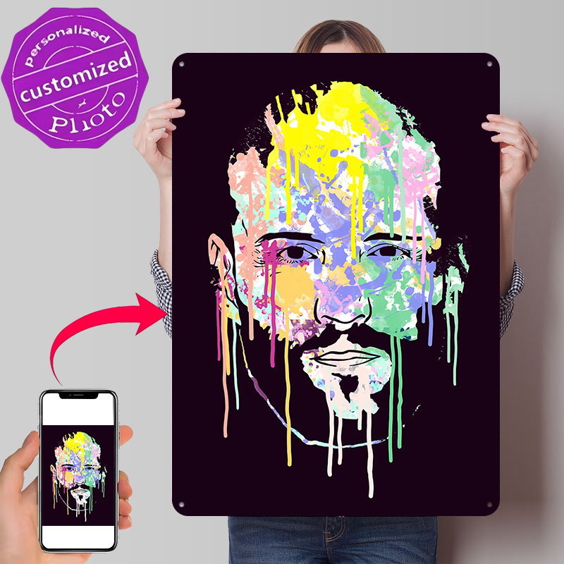액터 레전드 벡터 개인 맞춤형 3D 질감 금속 포스터  - Home Decor Vector 리뷰 및 가격