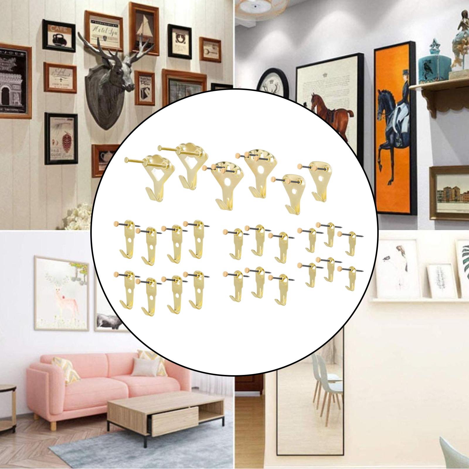 금속 사진 걸이 벽걸이 훅 키트 - 석고보드 사진 액자 - Home Decor Exhibition 리뷰 및 가격