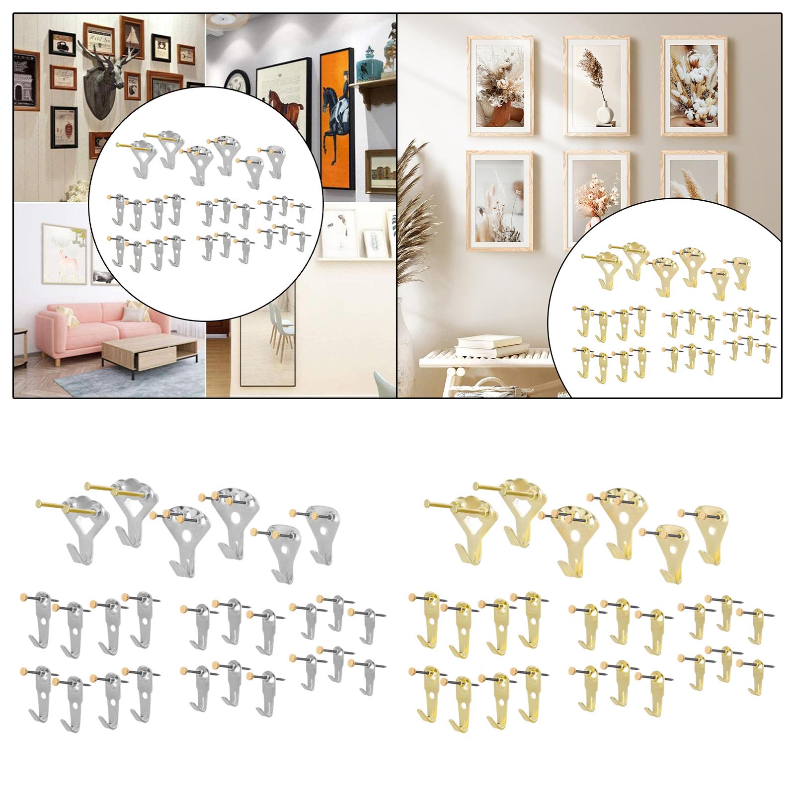 금속 사진 걸이 벽걸이 훅 키트 - 석고보드 사진 액자 - Home Decor Exhibition 리뷰 및 가격