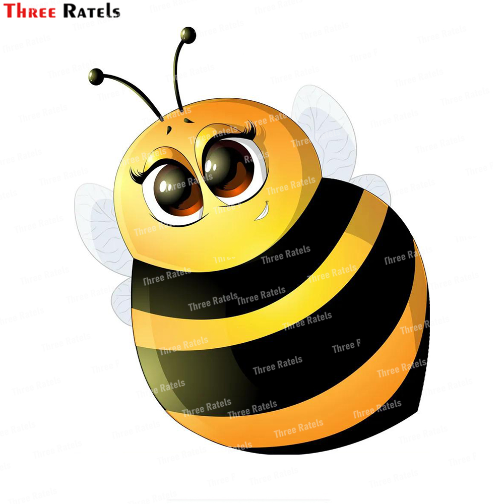 Three Ratels L13 아름다운 귀여운 꿀벌 벡 - Home Decor Vector 리뷰 및 가격