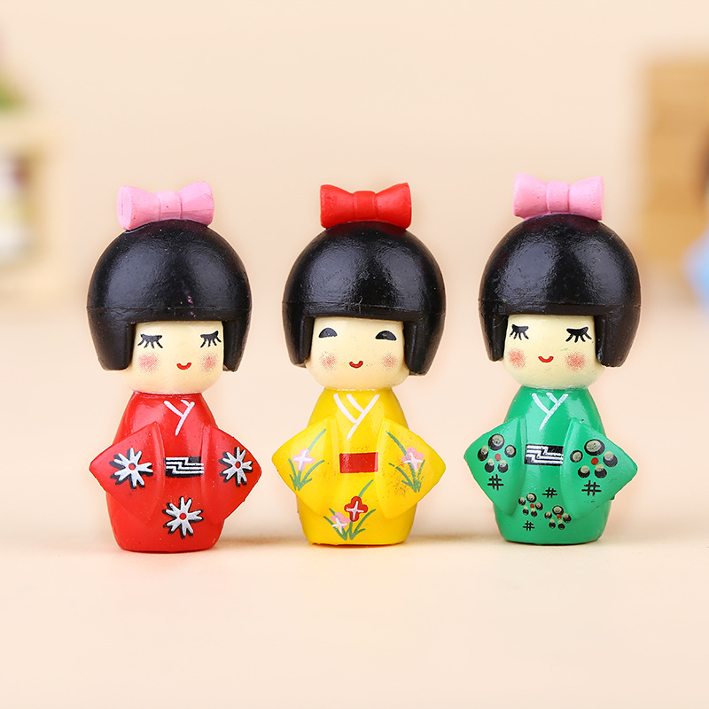새로운 일본 귀여운 소녀 피규어 분재 장식 미니 홈 데 - Home Decor Ikea 리뷰 및 가격