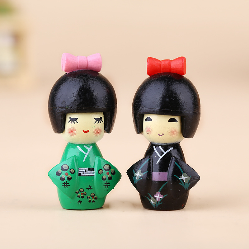 새로운 일본 귀여운 소녀 피규어 분재 장식 미니 홈 데 - Home Decor Ikea 리뷰 및 가격