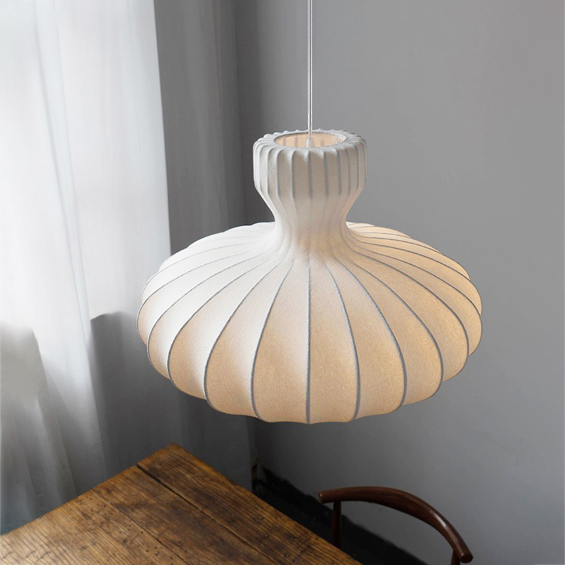 북유럽 미니멀리즘 재팬디 스타일 실크 화이트 펜던트 조 - Home Decor Japandi Style 리뷰 및 가격