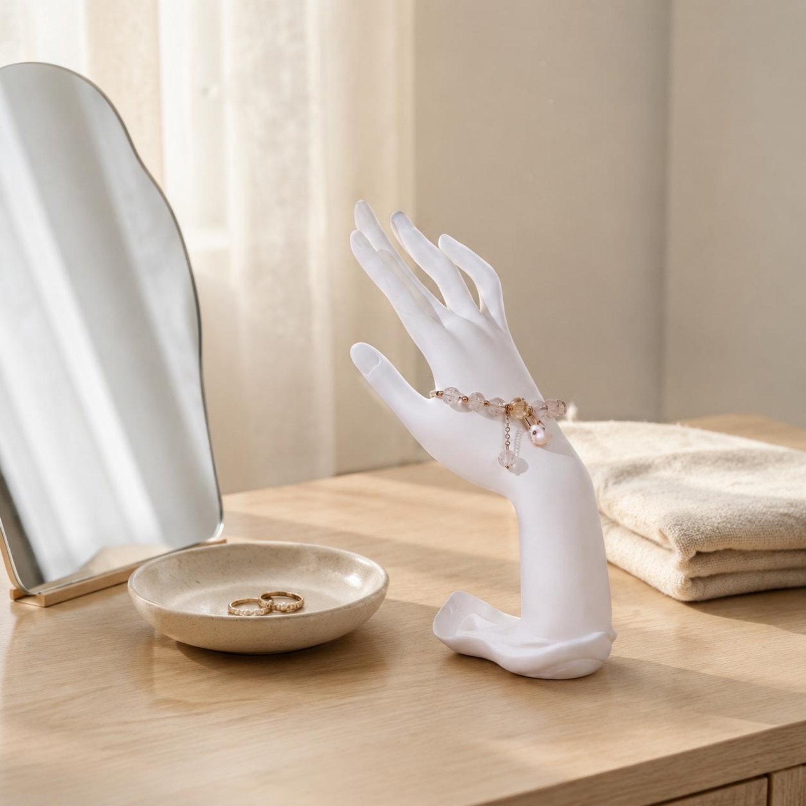 3 조각 핸드 포맷 팔찌 스탠드 선물 아이디어 레진 핸 - Home Decor Design Ideas 리뷰 및 가격